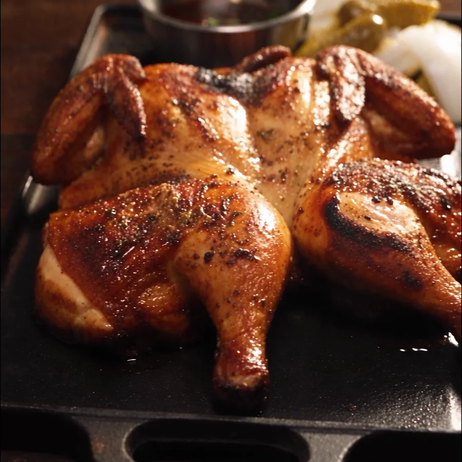Pollo ahumado
